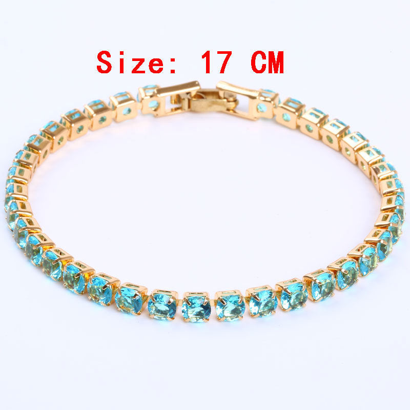Tracy – Bracelet en Zircon avec Design Géométrique