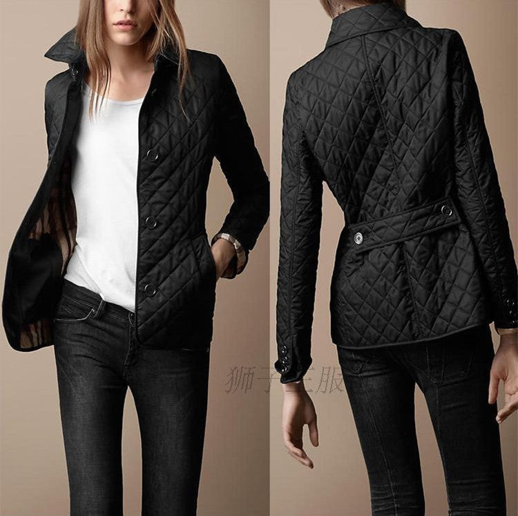 Veste matelassée élégante pour femme style urbain chic transition automne printemps