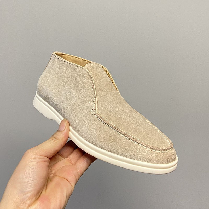 Gary – Mocassins Rétro à Cheville Plate