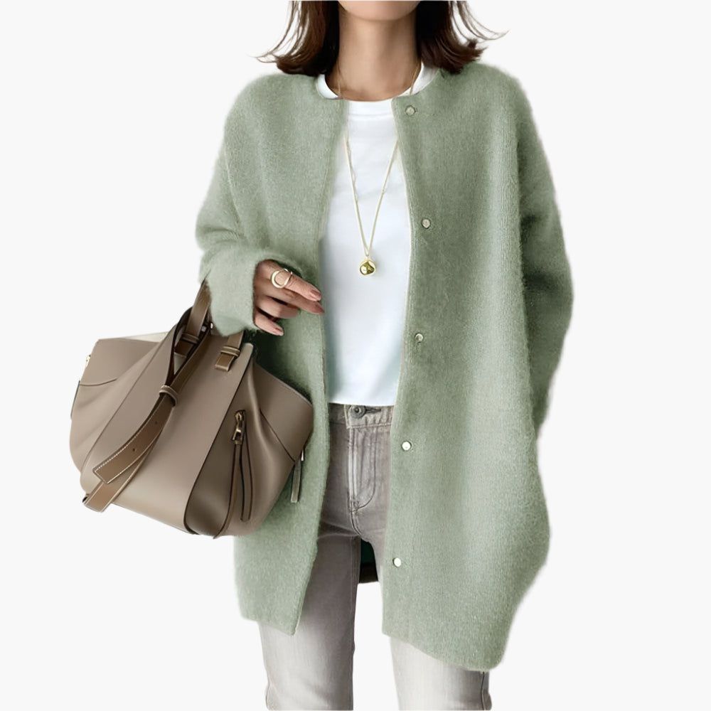 Gilet Cardigan Femme Style Décontracté Élégant pour Tenues Quotidiennes