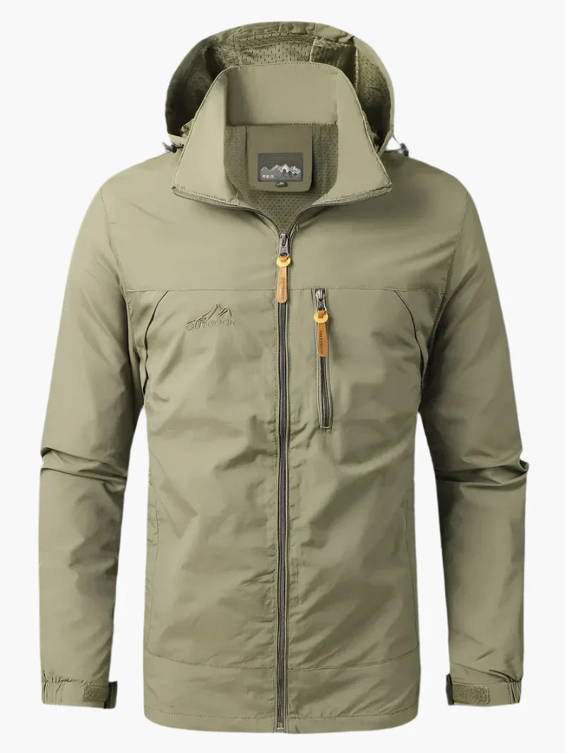 Veste Outdoor Homme Imperméable et Coupe-Vent – Idéale pour la Randonnée et les Activités Extérieures
