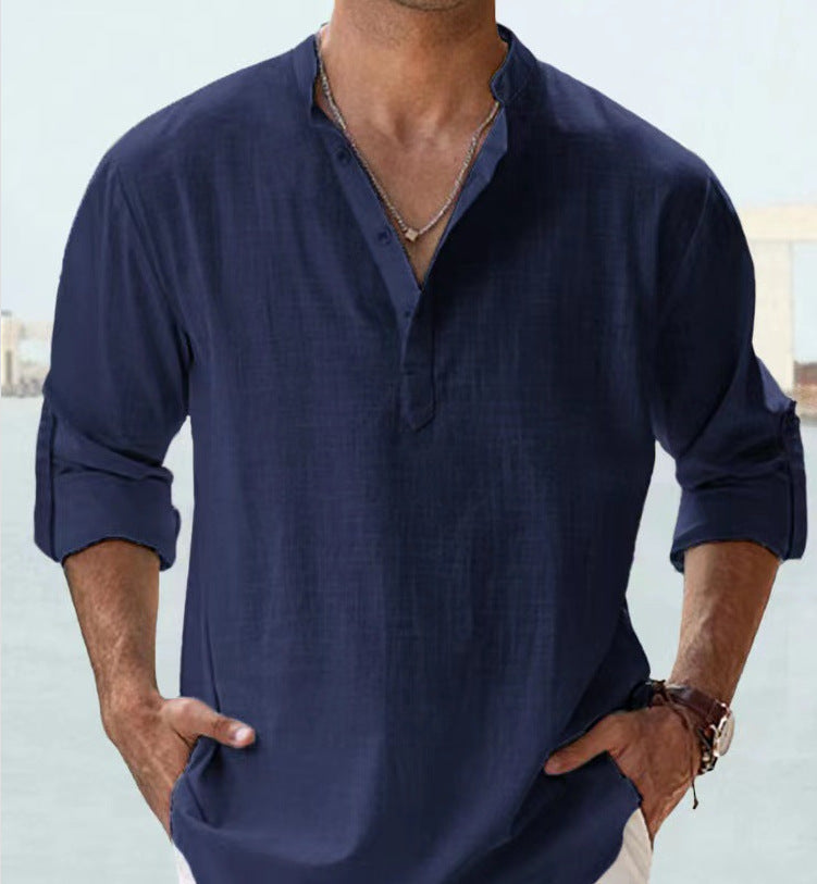 James – Chemise de Sport Décontractée Ample