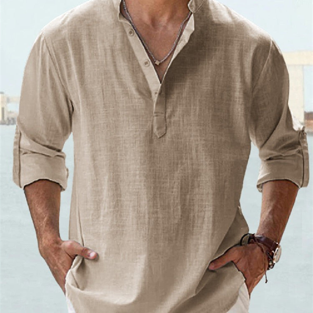 James – Chemise de Sport Décontractée Ample