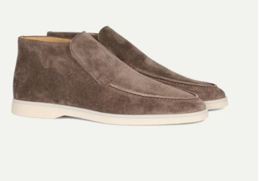 Gary – Mocassins Rétro à Cheville Plate