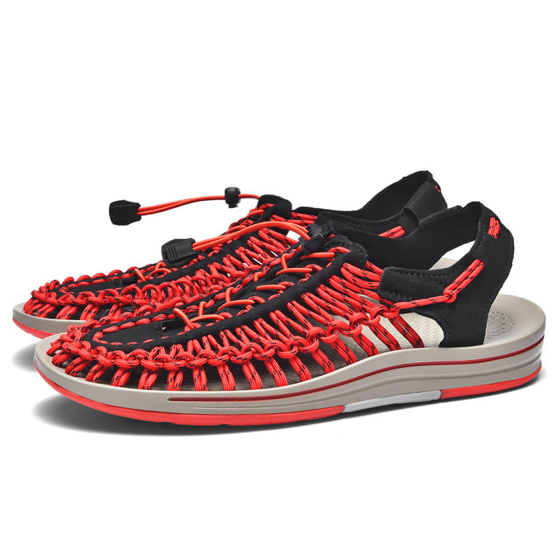 Philip – Sandales de Plage Multicolores Grandes Tailles