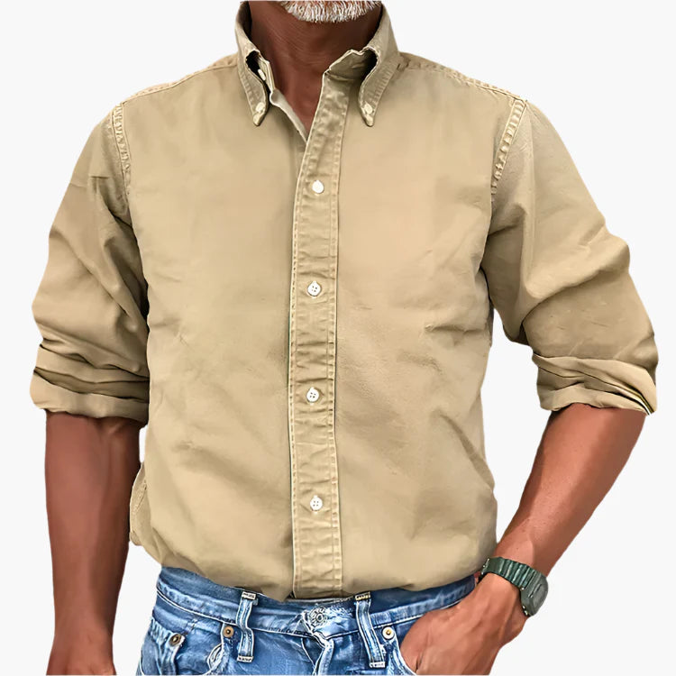 Chemise classique homme style décontracté et élégant – Idéale pour toutes occasions