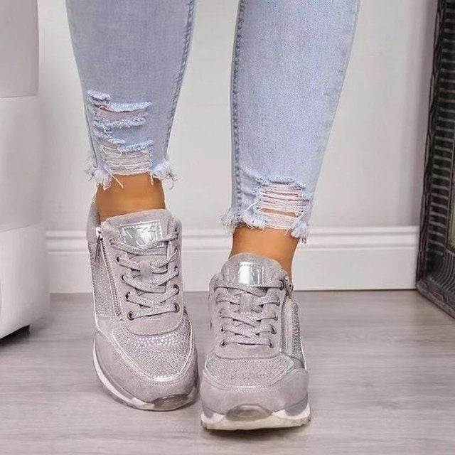 Baskets décontractées pour femme style urbain confort quotidien