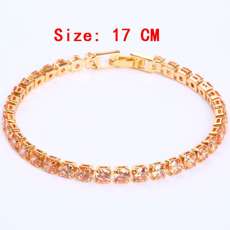 Tracy – Bracelet en Zircon avec Design Géométrique