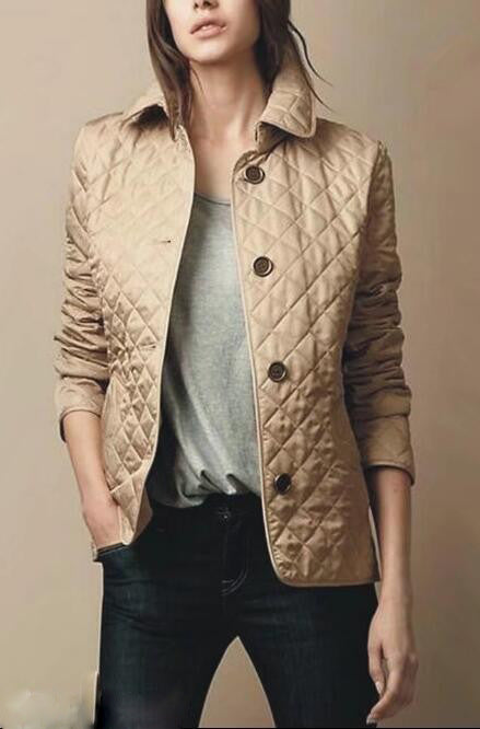 Veste matelassée élégante pour femme style urbain chic transition automne printemps