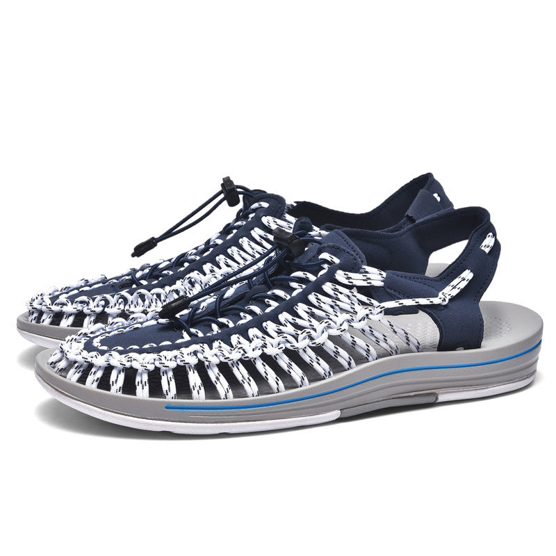 Philip – Sandales de Plage Multicolores Grandes Tailles