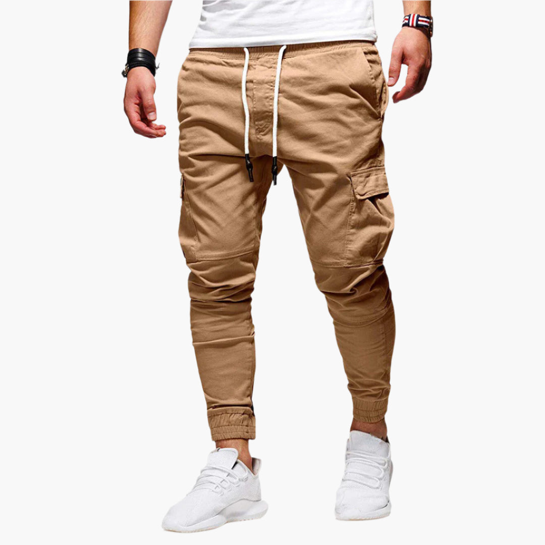 Pantalon cargo pour homme style urbain et aventure, coupe moderne, usage quotidien