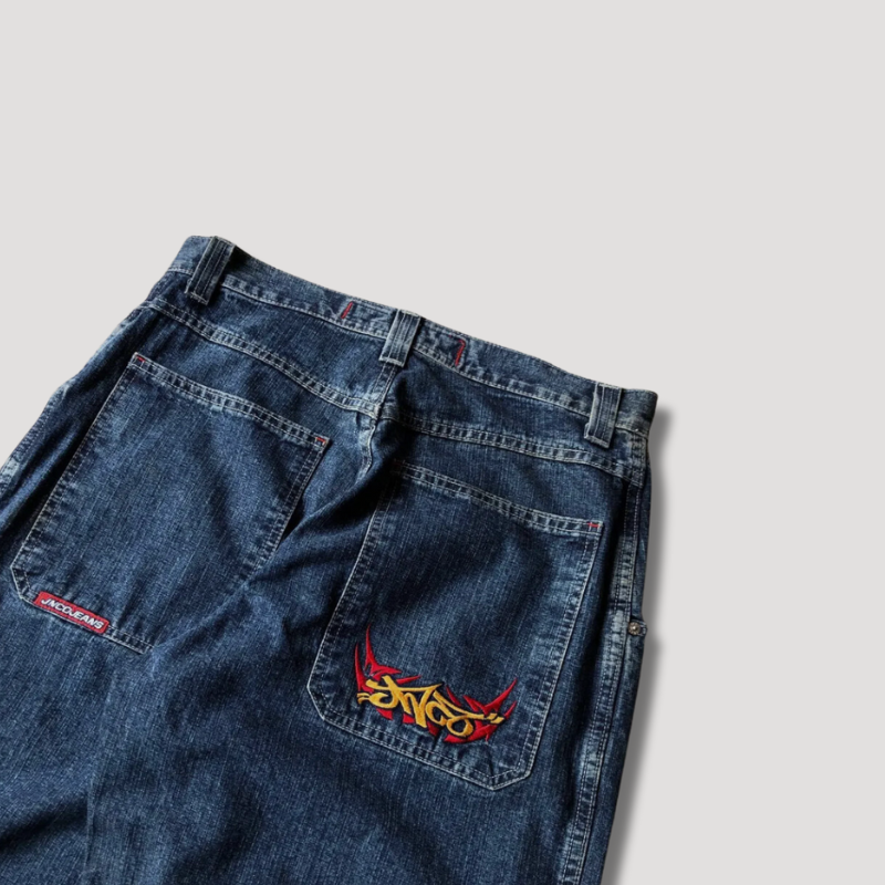Jamie – Jean Baggy Vintage Hip Hop Bleu