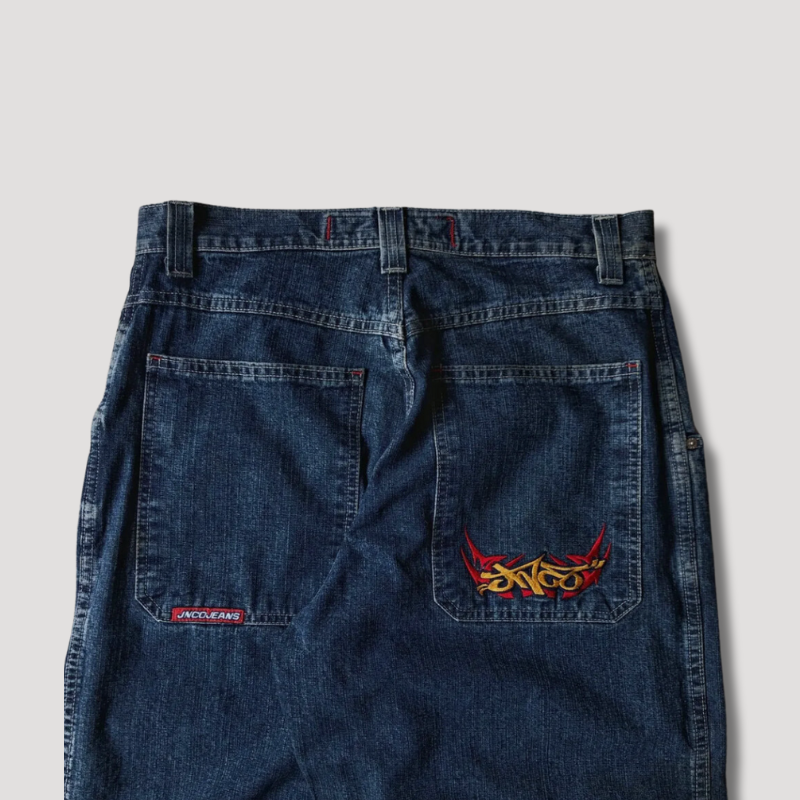 Jamie – Jean Baggy Vintage Hip Hop Bleu