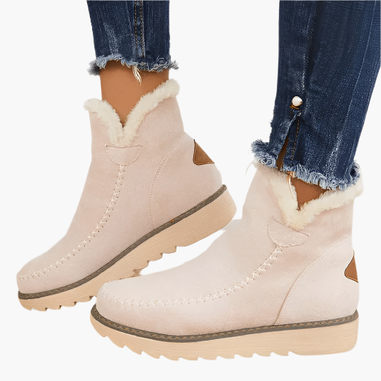 Bottes d'hiver femme style moderne confort chaud pour usage quotidien