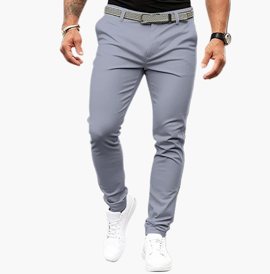 Pantalon slim homme élégant style décontracté chic pour toutes occasions