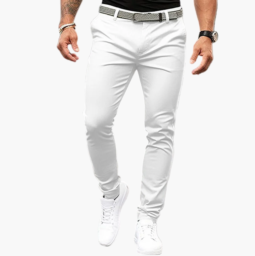Pantalon slim homme élégant style décontracté chic pour toutes occasions
