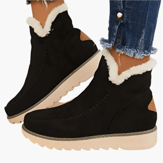 Bottes d'hiver femme style moderne confort chaud pour usage quotidien