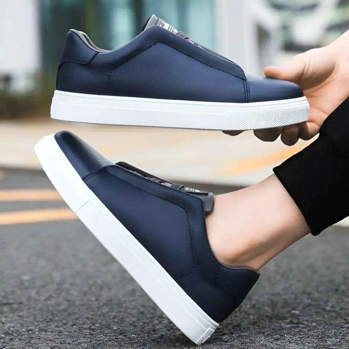 Chaussures basses homme élégantes et confortables – Style classique pour toutes occasions