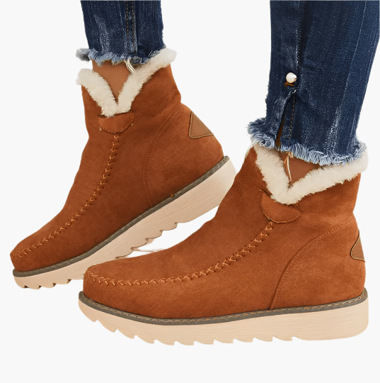 Bottes d'hiver femme style moderne confort chaud pour usage quotidien