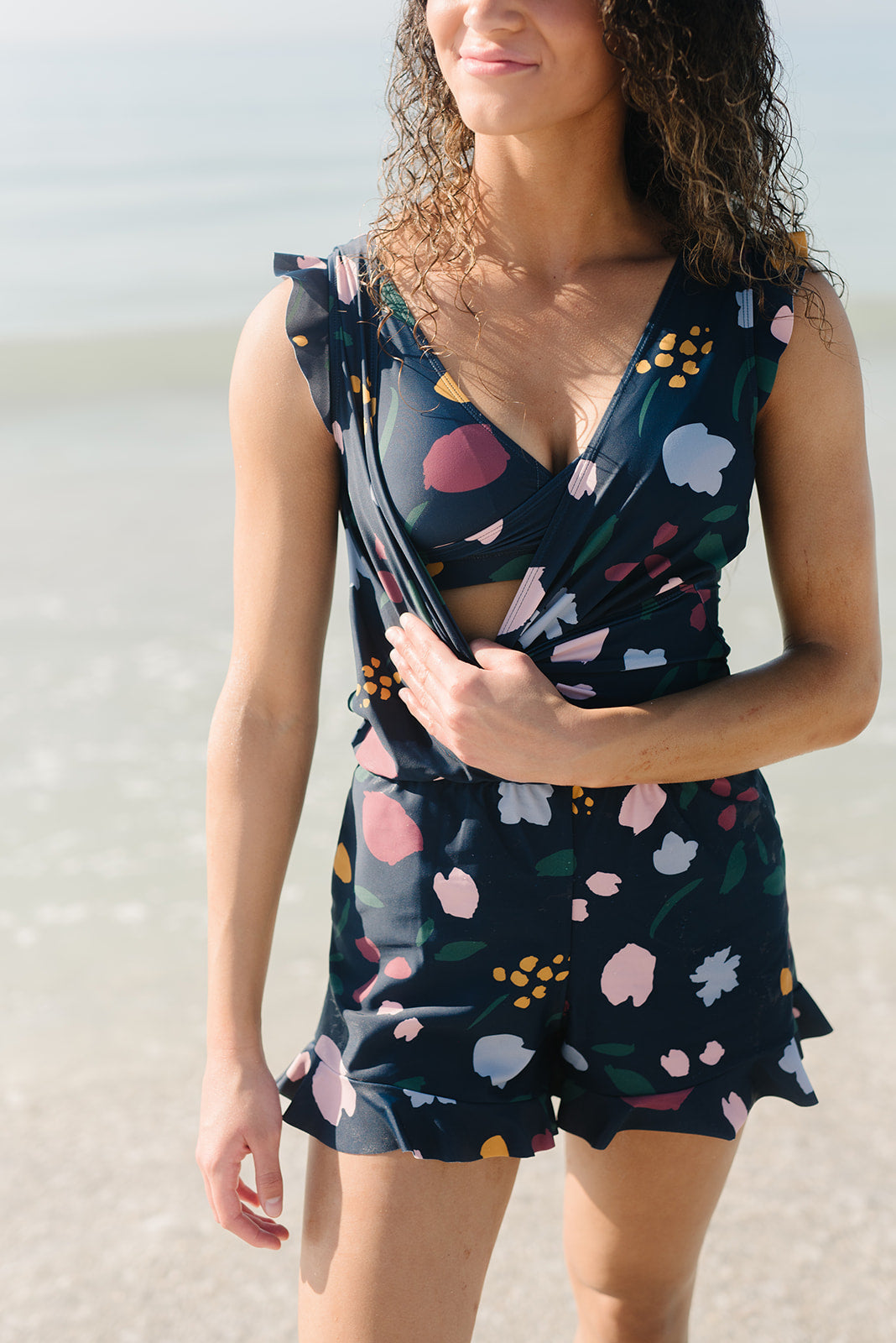 Maillot de Bain Femme avec Soutien-Gorge Intégré