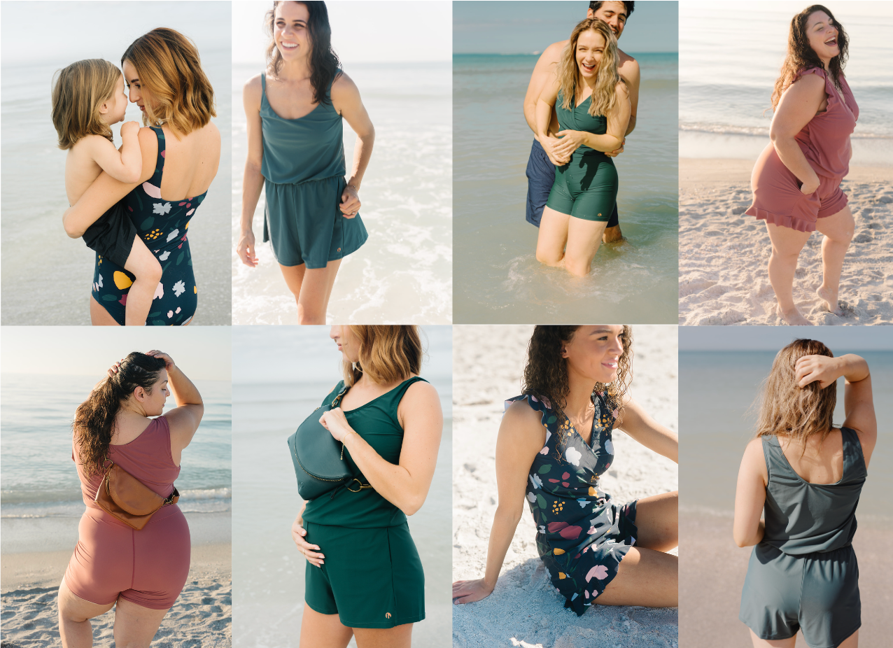 Maillot de Bain Femme avec Soutien-Gorge Intégré