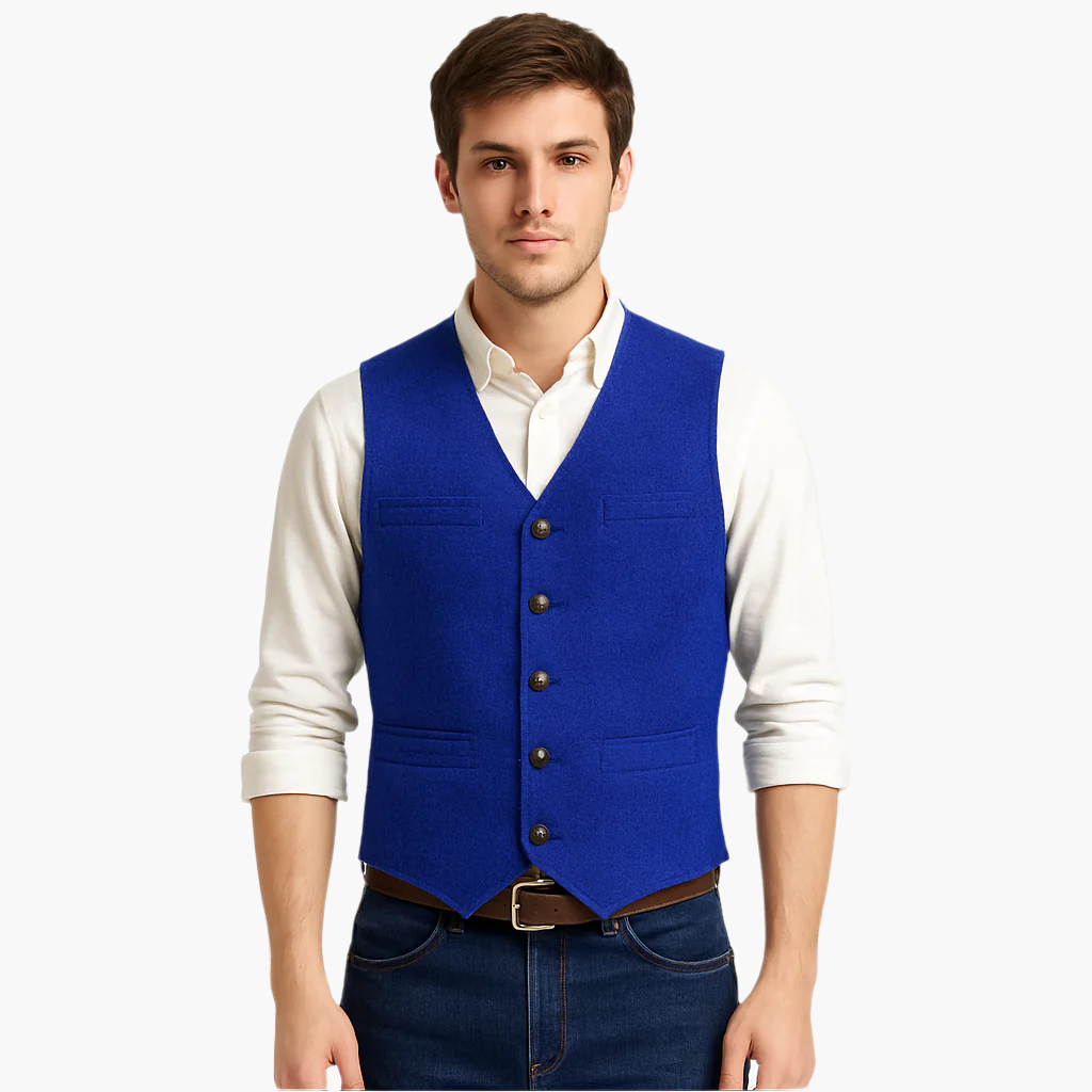 Gilet élégant pour homme – Style moderne et polyvalent, parfait pour un look chic ou décontracté