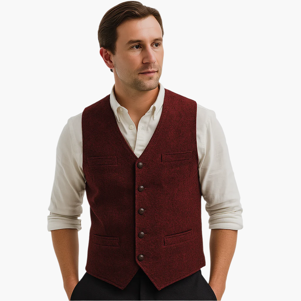 Gilet élégant pour homme – Style moderne et polyvalent, parfait pour un look chic ou décontracté