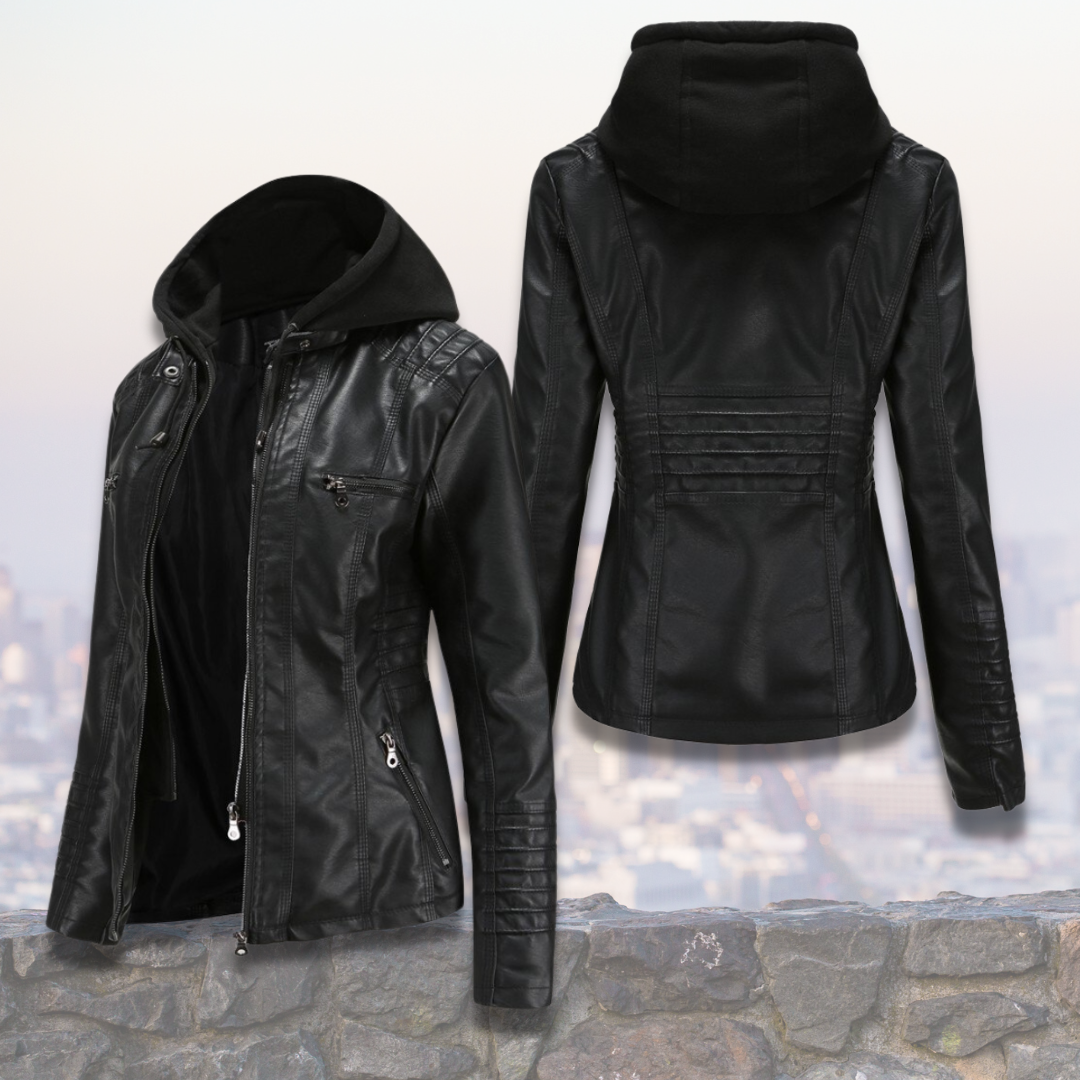Kayla - Veste en Cuir Confortable