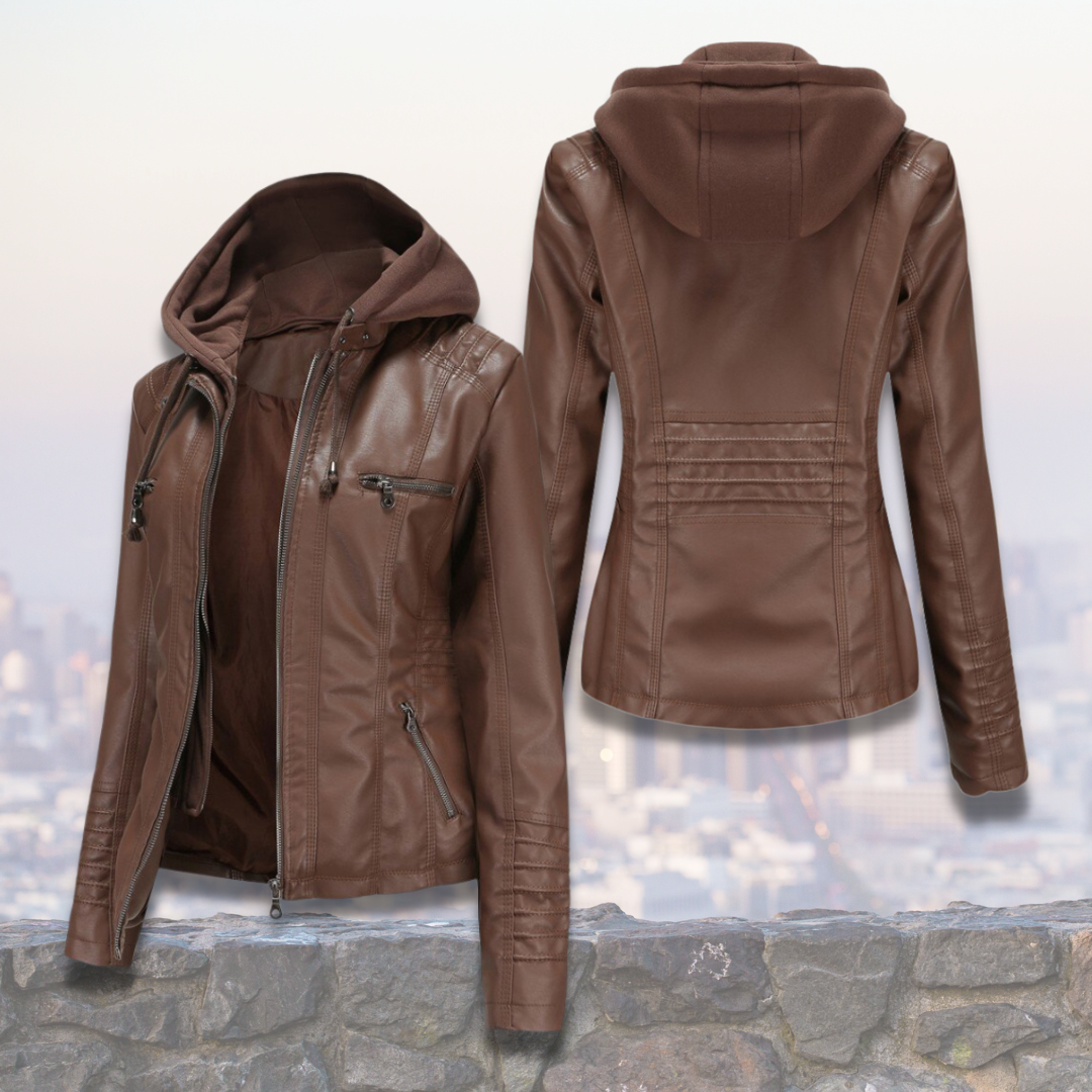 Kayla - Veste en Cuir Confortable