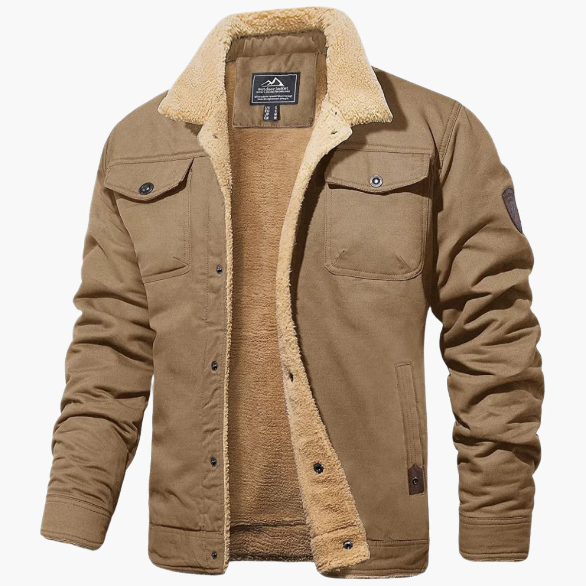Veste Bomber Vintage Hiver pour Homme - Style Classique et Confort Quotidien