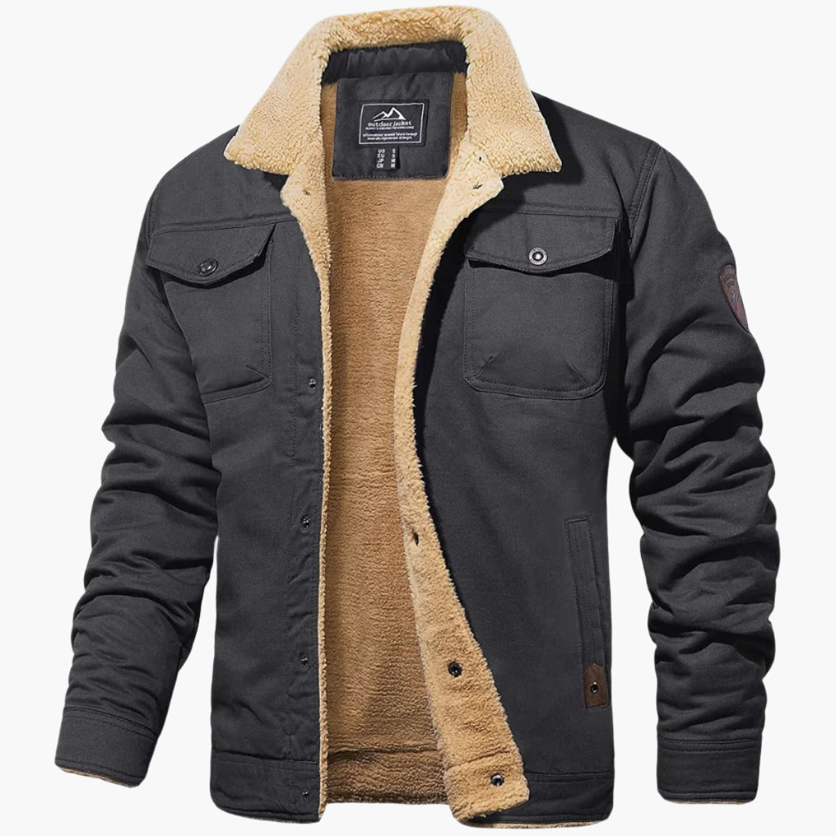 Veste Bomber Vintage Hiver pour Homme - Style Classique et Confort Quotidien