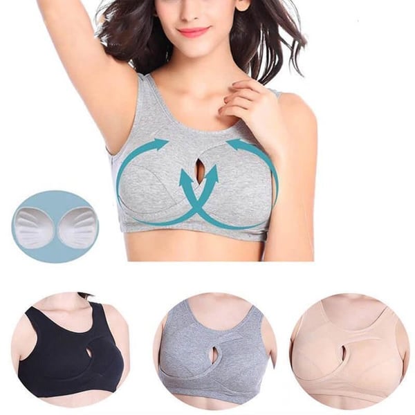 Soutien-gorge anti-dévers sans armatures
