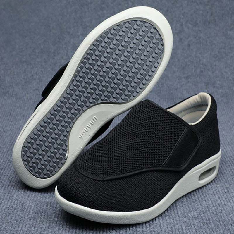 Chaussures orthopédiques larges pour hommes diabétiques confort quotidien