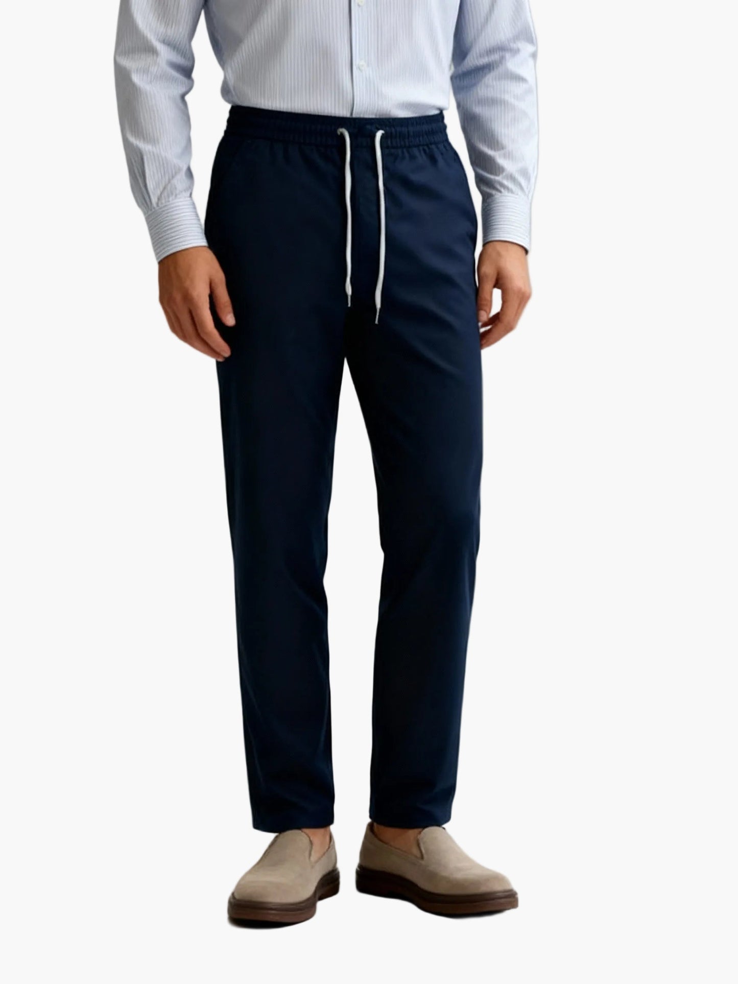 Dressy jogger pants for men – Casual chic style for office and leisure