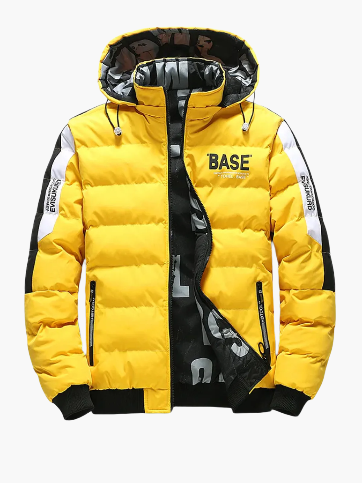 Veste doudoune urbaine homme style streetwear pour l'hiver