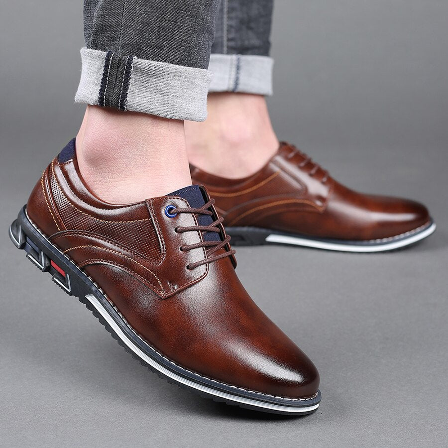 Chaussures habillées orthopédiques pour homme - Style classique et confort quotidien