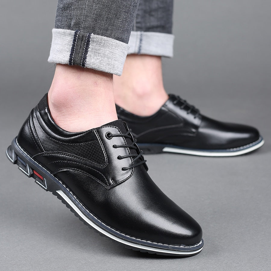 Chaussures habillées orthopédiques pour homme - Style classique et confort quotidien