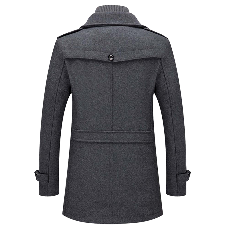 Manteau d’Hiver Élégant pour Homme – Style Moderne et Polyvalent pour Affaires et Loisirs