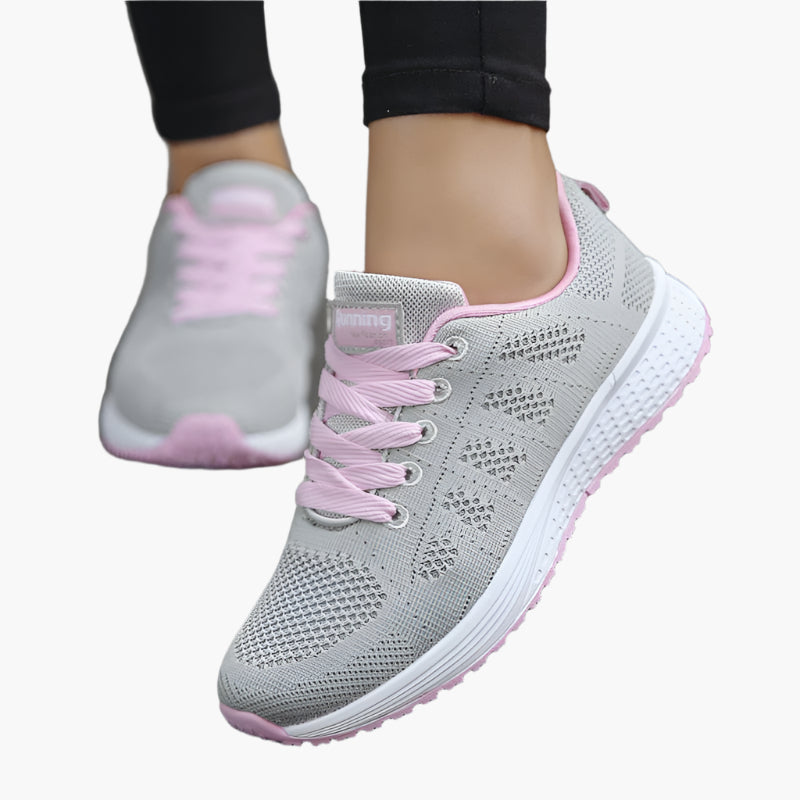 Baskets de sport femme légères et respirantes pour loisirs et fitness