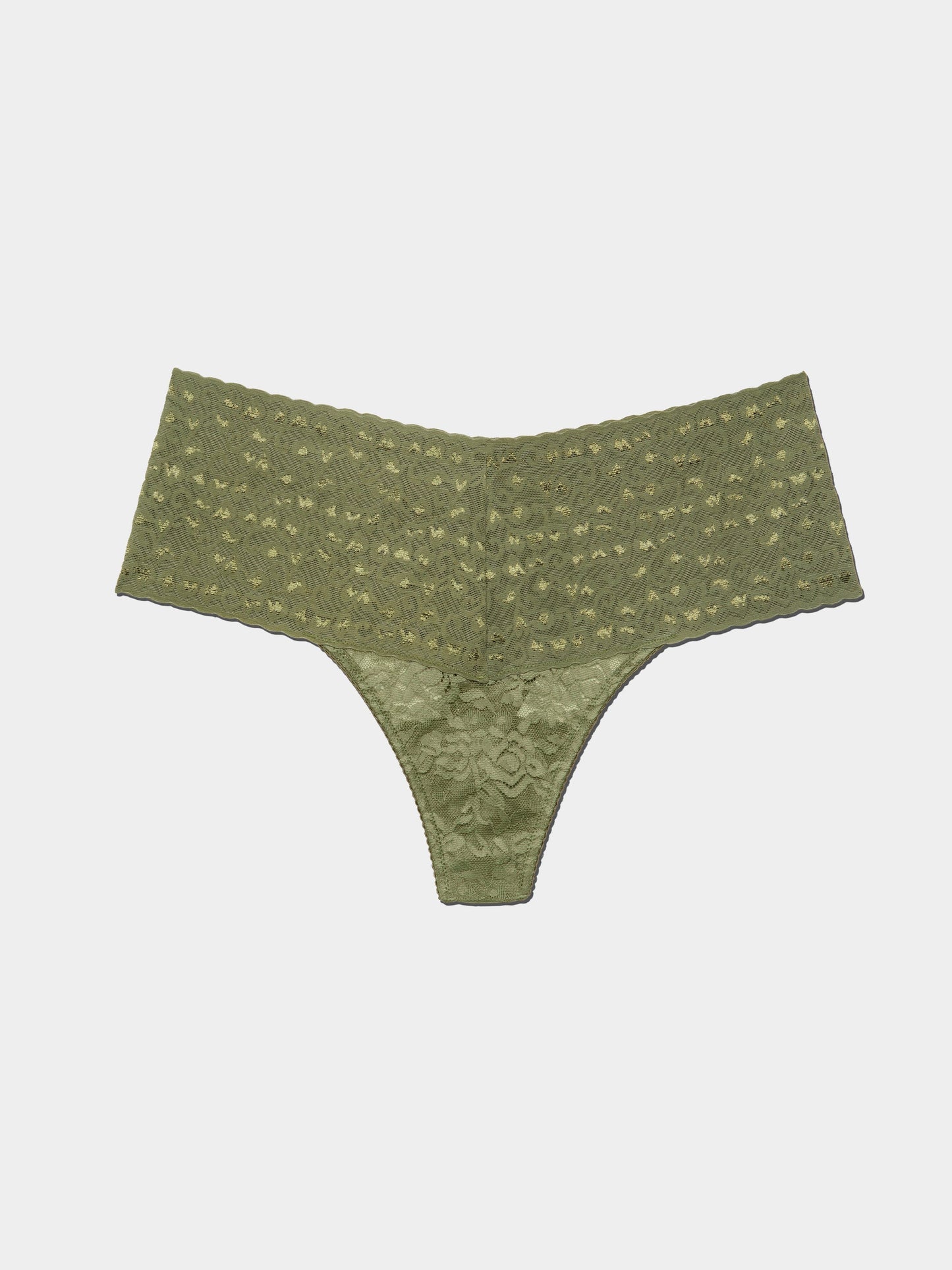 Angela – Culotte Taille Haute en Dentelle Élégante