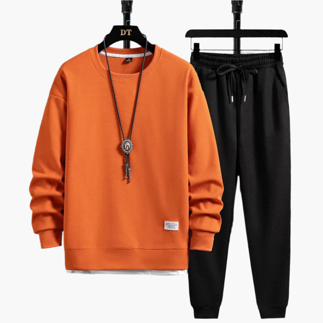 Jogging Set Décontracté pour Homme – Ensemble Pull et Pantalon Style Moderne