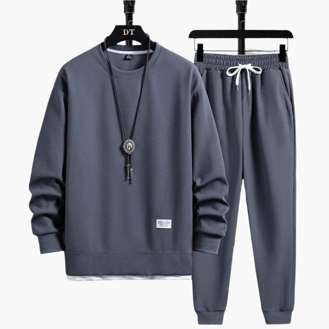 Jogging Set Décontracté pour Homme – Ensemble Pull et Pantalon Style Moderne