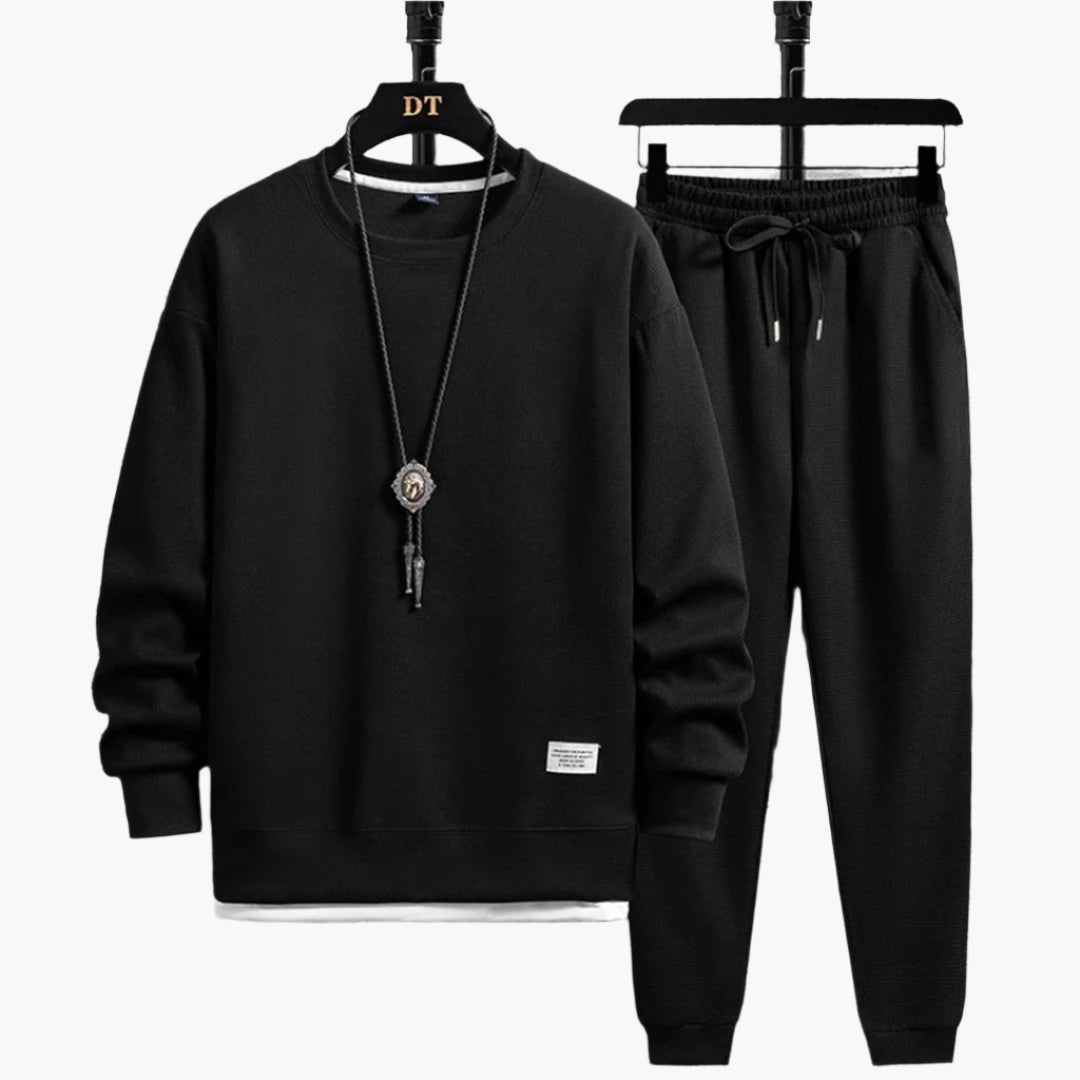 Jogging Set Décontracté pour Homme – Ensemble Pull et Pantalon Style Moderne