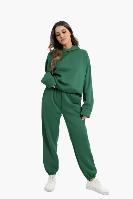 Ensemble Femme Décontracté Hoodie et Jogging pour Détente et Loisirs