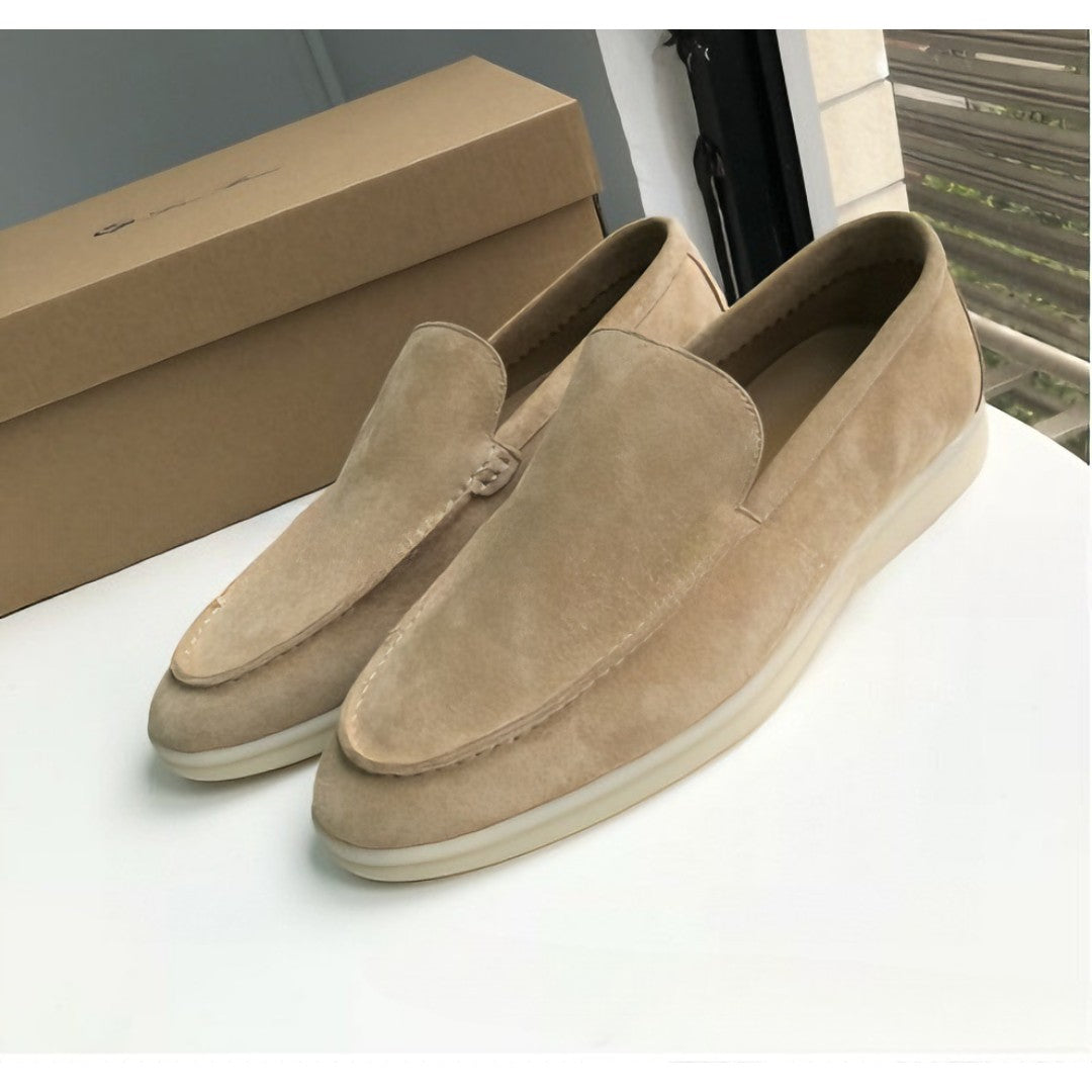 Jeff – Mocassins en Daim Élégants