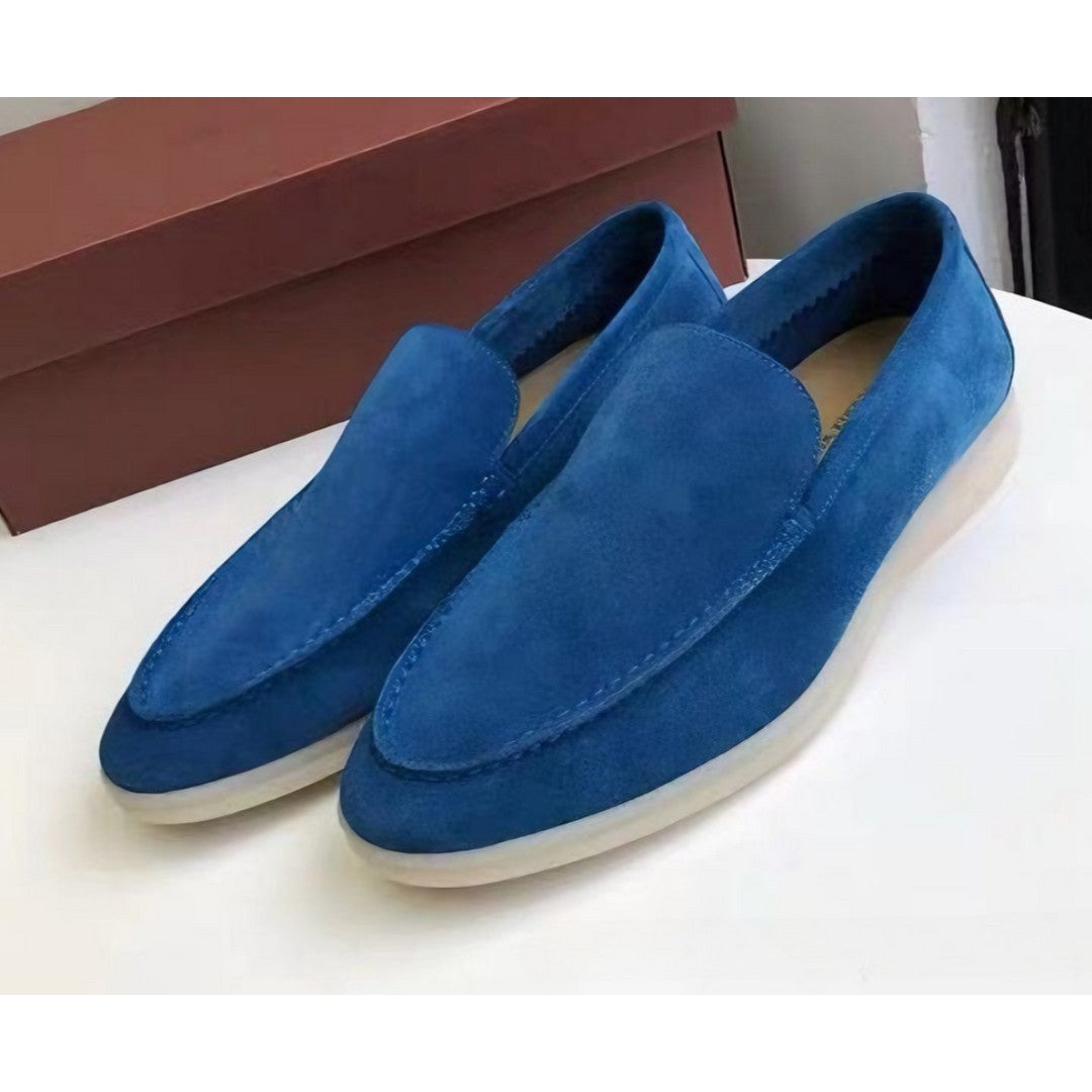 Jeff – Mocassins en Daim Élégants