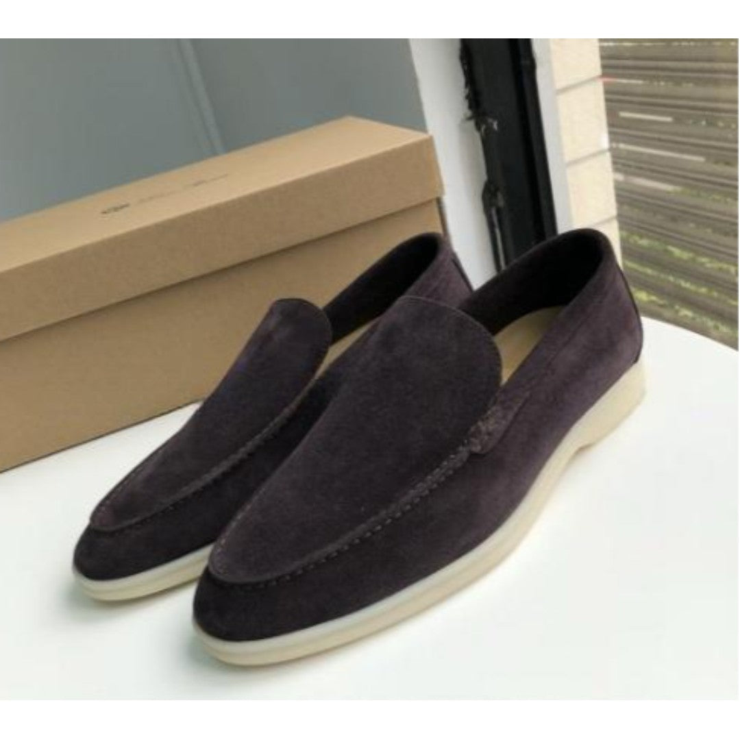Jeff – Mocassins en Daim Élégants
