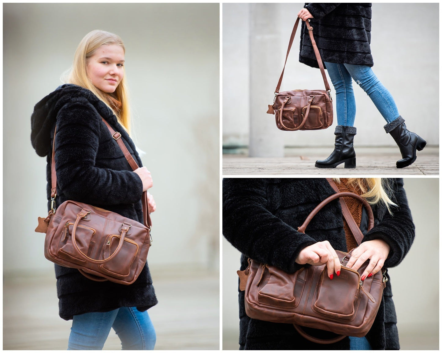 Holly – Sac à Épaule en Cuir pour Femmes
