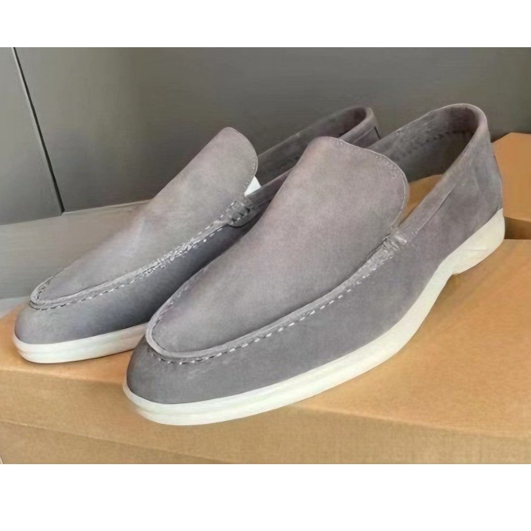Jeff – Mocassins en Daim Élégants