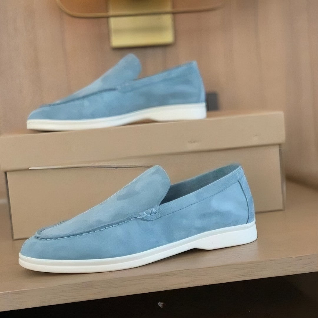 Jeff – Mocassins en Daim Élégants